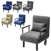 3in1 Folding Single Fabric Sofa Bed Chair Recliner Lounge Sleeper Armchair Couch