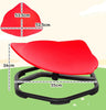 AIYAPLAY Sensory Spinning Chair for Kids, for Coordination, Balance, Red 46-3-10