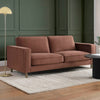 Dusk Soho Mauve Velvet 3 Seater Sofa RRP £699
