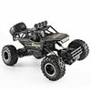 Electric Monster Truck Big Wheels Remote Control RC Cars 4WD Rock Crawler Toy