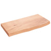 LAPOOH Wall Shelf Brown 60x30x4 Treated Solid Wood R7W3
