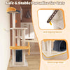 Plush Cat Activity Center Cat Tree Large Cat Climbing Stand Condo Furniture
