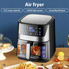 10.5L Air Fryer Cooker Ovens Low Fat Healthy Oil free Frying Kitchen Grill Set