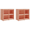 Outdoor Kitchen Cabinets 4 pcs Solid Wood Douglas