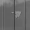 8x5.7ft Metal Garden Shed Galvanised Steel Storage House With Lockable Door NEW