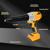 Cordless Electric Rivet Gun Brushless with LED For DeWalt 18V 20V Li-ion Battery