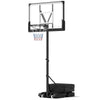 Portable Basketball Hoop 4.1-10 Ft Adjustable Basketball Goal System
