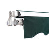 Retractable Manual Patio Awning Balcony Window Door Canopy Sun Shade Shelter UV