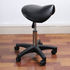 Stool On Wheels Adjustable Salon Beauty Chair Swivel Bar Stools Black White