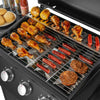 Deluxe Gas BBQ Grill Stainless Steel 4 Burner + 1 Side Outdoor Barbecue