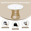 Dining Table Set With 4 Pcs Black Velvet Chairs Kitchen Dining Room Furniture
