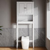 Over The Toilet Storage Cabinet Freestanding 4-Tiers Bathroom Organizer Shelves