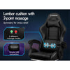 Gaming Office Chair Extra Large Pillow Racing Executive Footrest Seat