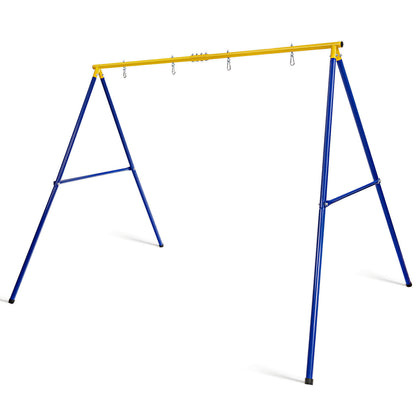 A-Frame Large Metal Swing Stand 300 kg Outdoor Heavy Duty Steel Swing Frame