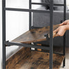 Large 3-Tier Metal Clothes Rail Hall Open Wardrobe Closet Anti-slip Board Shelf