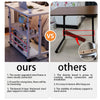 Laptop Table Stand Hospital Desk Bed Computer Study Adjustabl Portable Sofa Tray