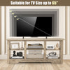 TV Stand for TVs up to 65 Inches Media Entertainment Center Grey