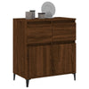 Gecheer Sideboard Brown Oak 60x35x70 Engineered Wood Sideboard G2Y8