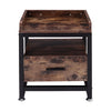Night Stands with Drawer Bedside Cabinet Bedroom End Side Table Wooden Furniture