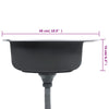 GuyAna Undermount Kitchen Sink Drop in, T O Pmount Bowl Campervan G7N5