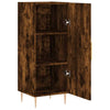 Tidyard Kitchen Storage Cupboard Freestanding Tall Bookcase Cabinet Wooden L9A1