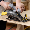 Circular Saw 1400W 185mm Laser Guide Adjustable Depth Wood Metal Tile Plastic