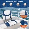 Fold-down Fishing Sightseeing Boat Speedboat Captain Seats Blue