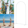 Large Arched Door Wedding Arch Background Flowers Balloons Stand Metal Frame