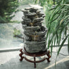 Garden Water Feature Outdoor LED Fountain Waterfall Electric Fountain Waterfall