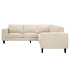 Dusk Soho Beige Linen Look Fabric Right Hand Corner Sofa RRP £1800
