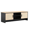 Rattan Woven 4 Drawers Chest Modern Storage Cabinet Cupboard Living Room Bedroom