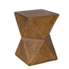 Retro Twist Side Table Industrial Accent Tea Coffee Plant Stand Concrete Effect