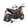 Kids Electric Motorcycle 12V Battery Powered Motorbike Training Wheels LED Light
