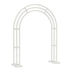 Strong 3-Pole Wedding Arch Stand Metal Flower Rack Door Frame Background Garden