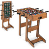 Foldable Football Table Space Saving Table Football Adult Kids Table Soccer Game