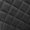 Vinsetto Home Office Chair Leather-Feel Fabric Swivel Chair with Armrests Grey