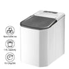 Electric Ice Maker Machine Self-Cleaning Ice Cube Maker Ice Scoop and Basket UK