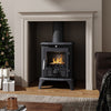 Fireplace Cast Iron Heater Home Log Burning Flame Effect Living Room Stove 5000W