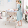 Baby Changing Table Portable Folding Infant Nursery Diaper Station with Bathtub