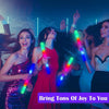 100PCS Premium Light Up LED Foam Glow Stick Flashing High Quality MultiColor UK