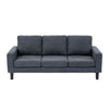 Modern L-Shaped Corner Sofa 2 3 Seater Armchair Couch With Footstool