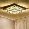 K9 Crystal Chandelier Lamp Square 50cm 48W LED Ceiling Light Pendant Living Room