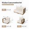 Outdoor Furniture Rattan Furniture Patio Furniture Set Patio Conversation Set
