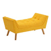 Chenille Window Seat Bed End Sofa Chair Chaise Lounge Bench Pouffe Bedroom Stool