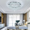 20-100cm Flush Mount Modern Square Ceiling Chandelier Crystal Light Lamp Pendant