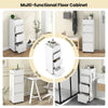 Bathroom Floor Cabinet Space-saving Bathroom Storage Cabinet w/3 Drawers