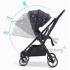Foldable Baby Stroller Convertible Reversible Pushchair Travel for Airplane UK