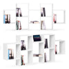 Stylish Space Saving Floating Wall Shelves Display Shelf Bookshelf Storage Unit