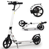 100/200mm WheelsFolding Kick Push Scooter Teens Adult Ride on Adjustable Height