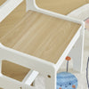 Kids Table and Chairs Set Wooden Preschoolers Children's Table with 2 Chairs Set